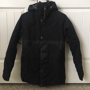 Black Burton snowboarding jacket